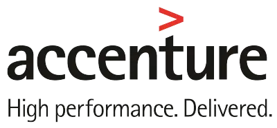 Logo for sponsor Accenture
